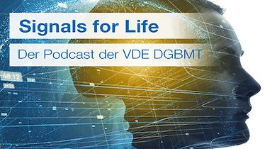 Logo von Signals for life. Der Podcast der VDE DGBMT